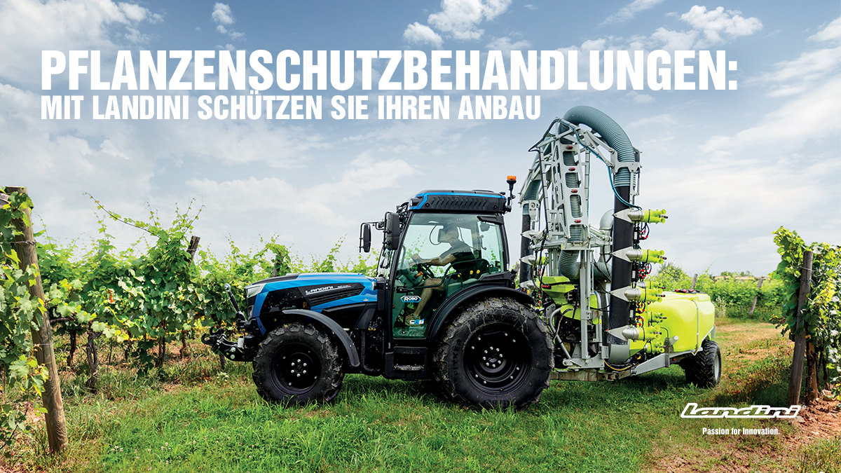 Pflanzenschutzbehandlungen: mit Landini schützen sie ihren anbau