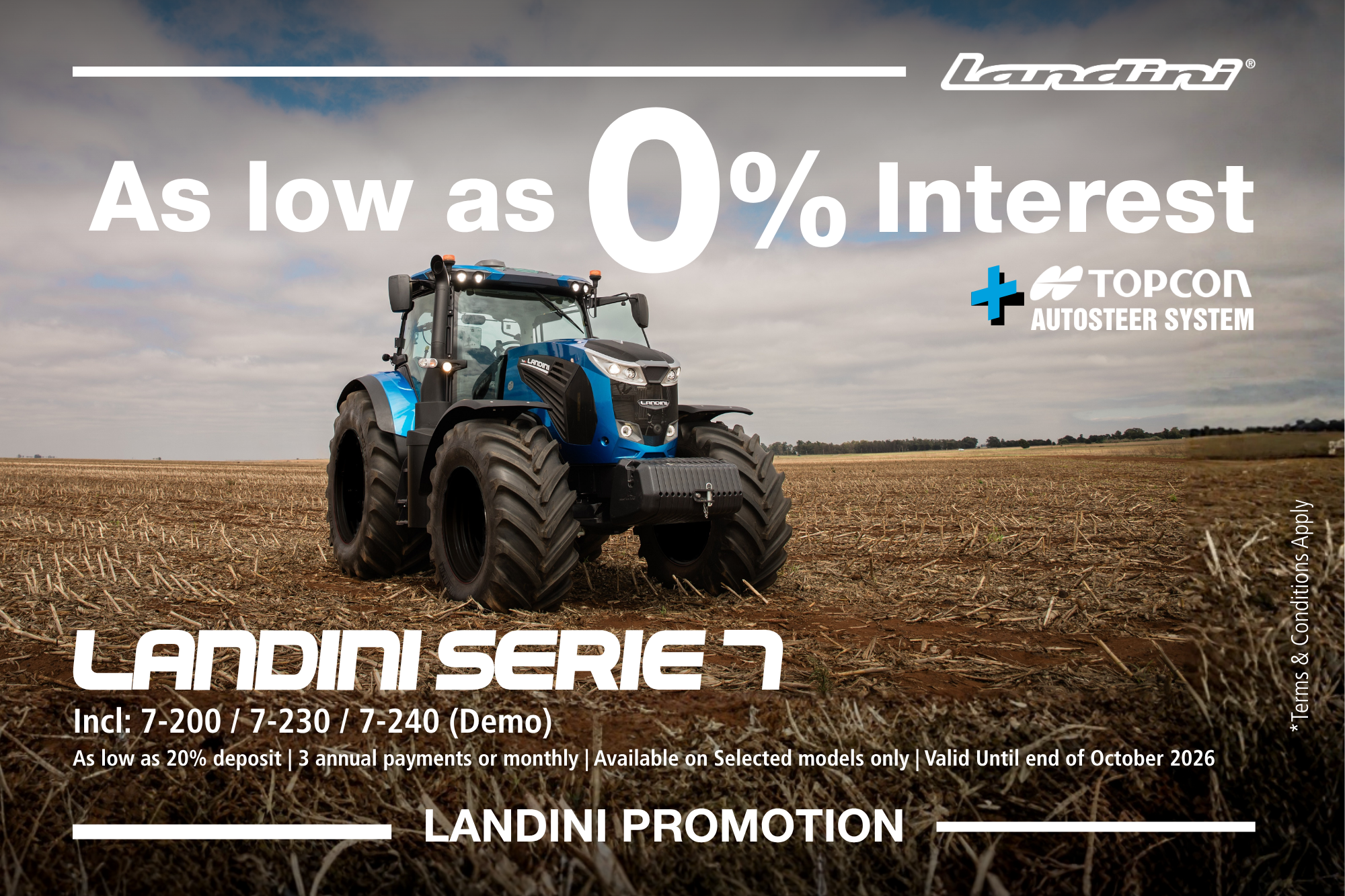 Landini Serie 7 – TopCon Subvention