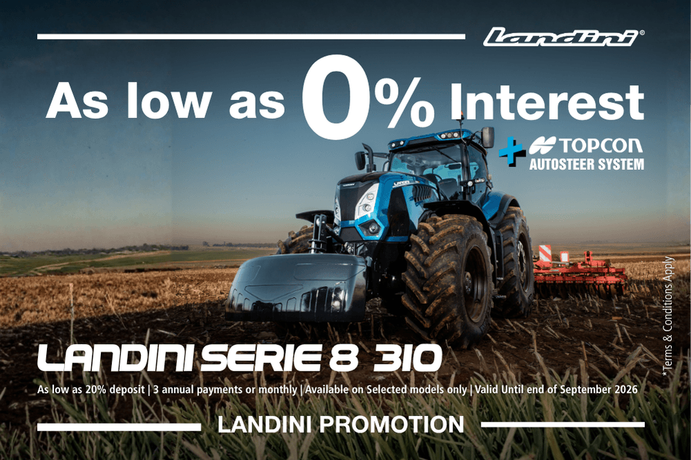 Landini Serie 8-310 – TopCon Subvention